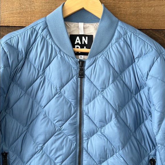 Alp N Rock Women's Metro Bomber Jacket in Moonlight Blue Size XL - Picture 3 of 9